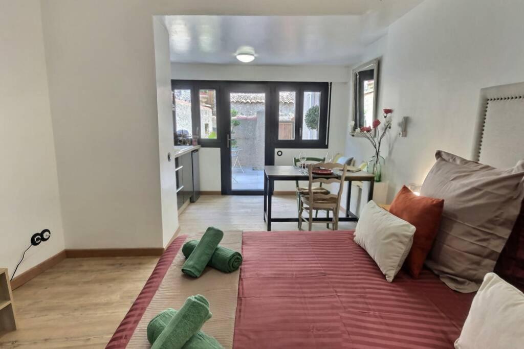 Studio Tout Confort, Terrasse, Calme Moustiers #7 Apartment Exterior photo